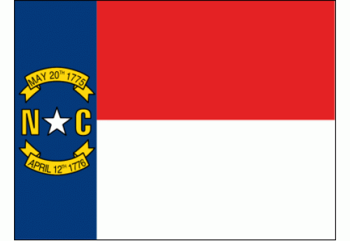 5'x8' North Carolina State Flag Nylon